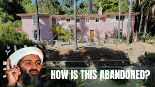 ABANDONED 28000000 Los Angeles Mansion Owned By BIN LADEN Family [upl. by Rehtaeh825]