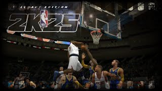 Warriors vs Knicks duelo de infarto en nba2k20 narración [upl. by Droc799]