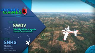 Flight Simulator 2020  IVAO  Neofly4 🛩 Fazenda Cocal 🛩 Fazenda Varjadão  Fail [upl. by Halludba]