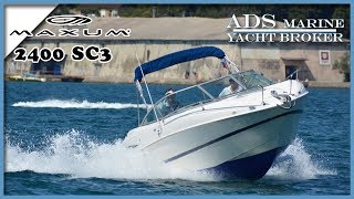 Maxum 2400 SC3 By ADS Marine [upl. by Sitoel710]