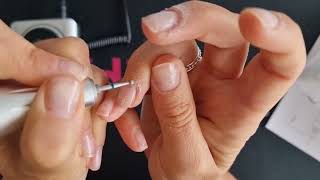 Nail Drill For Beginners How to use your efile for nail and cuticle prep [upl. by Volny]