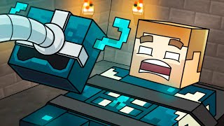 The ORIGIN of Minecrafts WARDEN Cartoon Animation [upl. by Aynotahs]