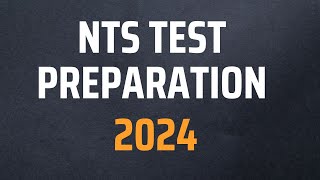 NTS Test Preparation 2024  NTS Preparation 2024  NTS NAT Test Preparation 2024  NTS Test 2024 [upl. by Ennalyrehc566]