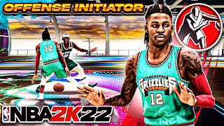 99 JA MORANT quotOFFENSE INITIATORquot BUILD  CURRY SLIDE is OVERPOWERED in NBA 2K22 [upl. by Imak890]