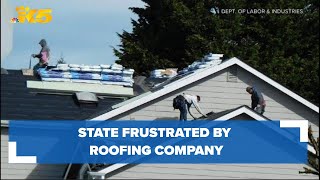 State inspectors frustrated by roofing company [upl. by Elsy]