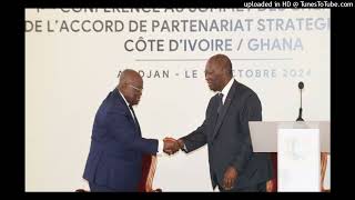 Monnaie Eco pour faciliter le lancement de la monnaie les présidents Addo et Ouattara pressent [upl. by Aicelet]