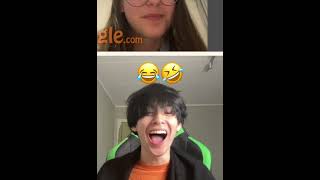 ASKING STRANGERS KPOP QUESTIONS ON OMEGLE FUNNY shorts [upl. by Volpe]