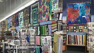 The Fabric Stasher Quilt Store in Tipton IA  Quilt amp Fabric Shop [upl. by Ttezil]