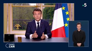 Macron  13 minutes 100 jours… et ça repart   Reportage cdanslair 18042023 [upl. by Daberath]