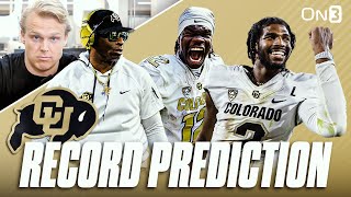 Colorado Buffs 2024 Record Prediction  Whats Ahead For Deion Sanders Shedeur Sanders Year 2 at CU [upl. by Krasnoff6]