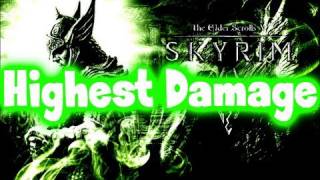 Skyrim  Creating the Highest Weapon Damage 631 Tutorial [upl. by Batchelor]