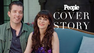 Jonathan Scott amp Zooey Deschanel Share Their Unlikely Love Story  PEOPLE [upl. by Miarhpe300]