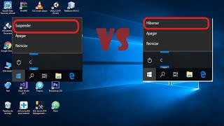 Diferencia entre Suspender e Hibernar en Windows  2018 [upl. by Aynnat]