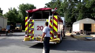 Greensboro Fire Department Hose Test Procedure [upl. by Derzon]