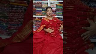 Red Gadwal Saree Special [upl. by Cinda]