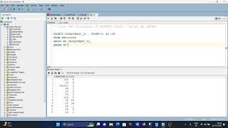 Count occurrences of distinct values  Oracle SQL Server [upl. by Jacobine332]