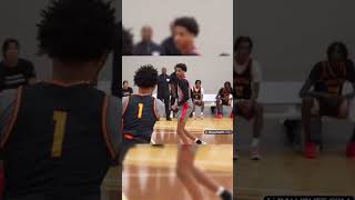 Carmelo Anthony son kiyan Anthony and Bryce James basketballhighlights highschoolbasketball eybl [upl. by Ashti]