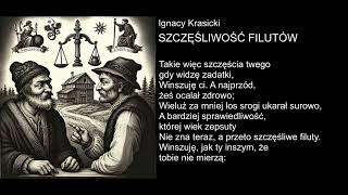 Ignacy Krasicki  SZCZĘŚLIWOŚĆ FILUTÓW [upl. by Valerio]