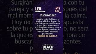 Horóscopo de Hoy 18 de Noviembre 2024  Horóscopo de Black Versions astrología horoscopodiario [upl. by Liahkim]