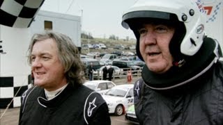 Rallycross on a Budget Part 1  Series 18  Top Gear  BBC [upl. by Hpejsoj]