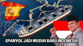 PRABOWO BERAKSI Spanyol Marah Besar Indonesia Hentikan Ekspor Kebutuhan Industri Mereka [upl. by Ianaj548]