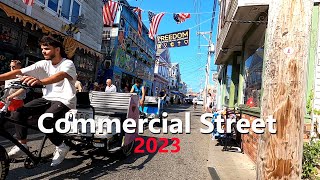 Commercial Street Provincetown Summer 2023 [upl. by Retxab]