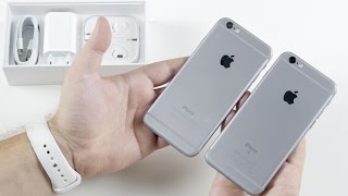 iPhone 6S распаковка и что там с чехлами [upl. by Soutor]