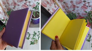 Notebook Making  Diary Making  DIY Diary [upl. by Norud]