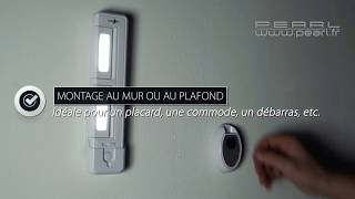 REGLETTES LED éclairage dappoint DETECTEUR PIR ou TELECOMMANDE  PEARLTVFR [upl. by Adnilrev548]