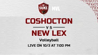 Coshocton vs New Lex Volleyball [upl. by Anera]