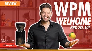 WPM Welhome Pro ZD10T Filter Coffee Grinder  Review [upl. by Anoel669]