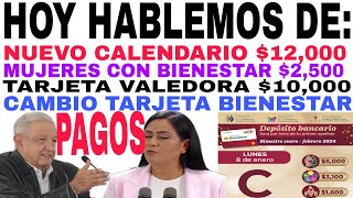 BUENAS NOTICIAS 8 ENERO OFICIAL CALENDARIO PAGOS PENSIÓN ADULTOS MAYORES 65 Y MÁS APOYOS [upl. by Stoecker612]