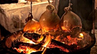 Street Food Naples The Hanged Caciocavallo Cheese [upl. by Eidurt]