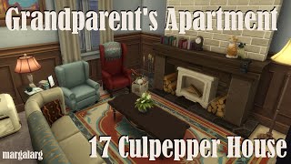 Sims 4  Speed Build  17 Culpepper House  Grandparents Apartment [upl. by Nnyla]