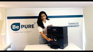 Bepure Ace Water Purifier  Video Demonstration  Water Purifier with hot Water Function  Bepure [upl. by Nerok]