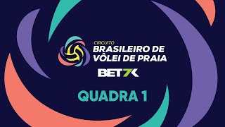 10ª ETAPA CIRCUITO BRASILEIRO DE VÔLEI DE PRAIA BET7K  QUADRA 1  RIO DE JANEIRORJ DIA 23112024 [upl. by Colwell]