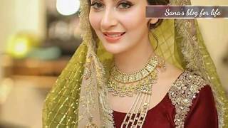 Aisha Khan Mehendi Function 2018  Ayesha Khan and Major Uqbah Mehndi Ceremony [upl. by Nomor]