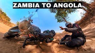 Africa’s Most Dangerous Roads  Impossible border crossing from Zambia to Angola S1 Ep20 [upl. by Lihas]