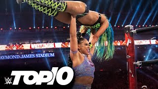 WrestleMania 37 moments WWE Top 10 March 31 2022 [upl. by Scrivenor]