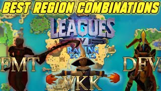 Best region combinations for Leagues 5  Raging echoes  OSRS [upl. by Flodnar525]