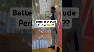 Best trickshot in 2024 Better than Dude Perfect😳🤯 shorts fyp viralvideo trickshots trending [upl. by Kudva]