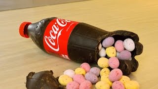 Chocolate Coca Cola Bottle Shape  Easter Egg Surprise [upl. by Linus]