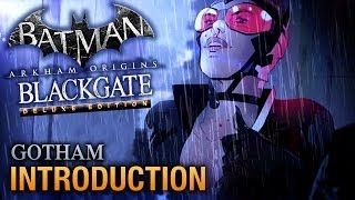 Batman Arkham Origins Blackgate Walkthrough  Intro  Gotham Deluxe Edition [upl. by Anoblav544]