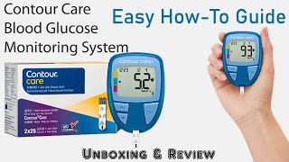 Unboxing and Using Contour Care Blood Glucose Monitor Complete Review and Easy Guide [upl. by Ydaf419]