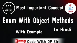 Enum 3 Enum with Object methods in Hindi [upl. by Schober]