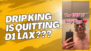 Why TheDripKing40 is quitting d1 lacrosse [upl. by Isyak462]