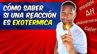 REACCIONES ENDOTÉRMICAS Y EXOTÉRMICAS  Termoquímica [upl. by Aibat]