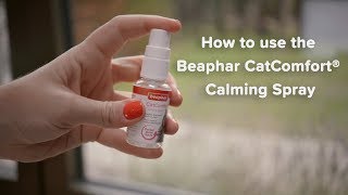 How to use the Beaphar CatComfort® Calming Spray [upl. by Ahseym]