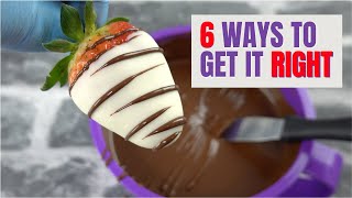 Chocolate Strawberries  Helpful Tips [upl. by Urban412]