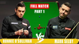 Mark Selby vs Ronnie OSullivan Final Scottish Open Snooker Highlights 20 [upl. by Ardnuyek]